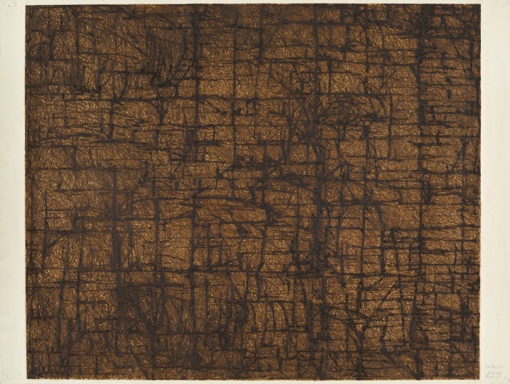 Peter Wechsler - Grosses Liniengewimmel (Probedruck), 7.1977, 1977